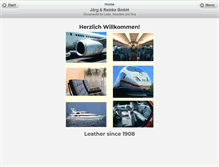 Tablet Screenshot of joerg-leder.ch